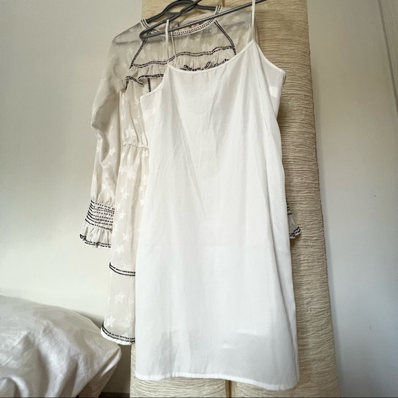 Star Jacquard Dress with Beaded Hem - Picture 10 of 10